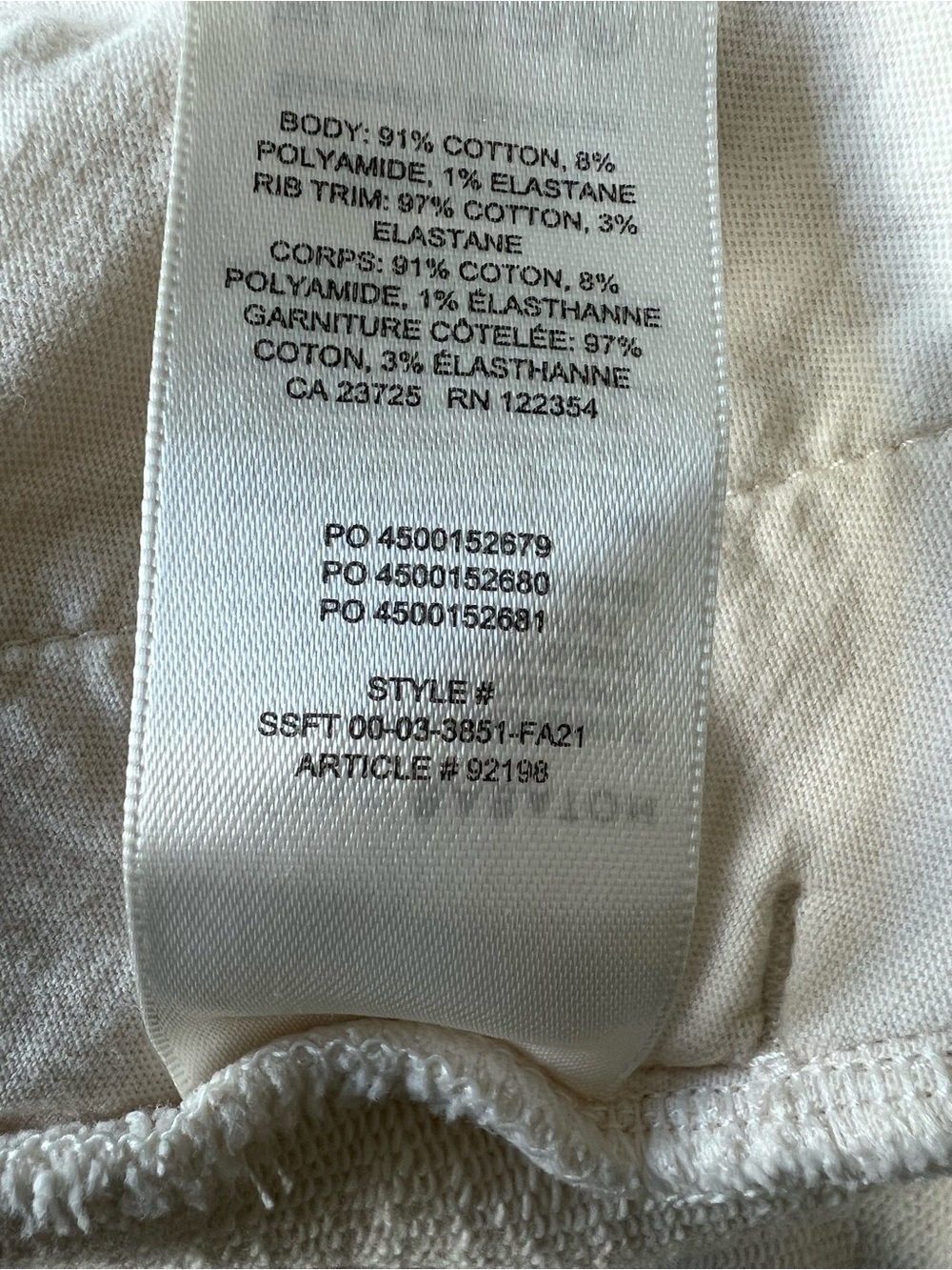Aritzia The Group by Babaton Mockneck Sweatshirt Size 1 (X-Small -Small) - Picture 5 of 7